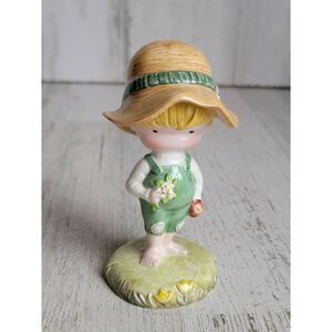 Beswick Joan Walsh England‎ little boy Apple ceramic figure